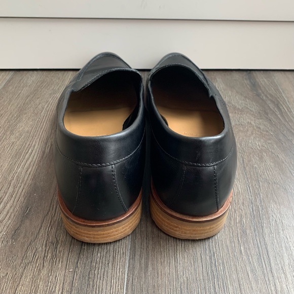 Everlane Black The Modern Loafer Flats Leather Work Office, Sz 8 - Picture 8 of 9